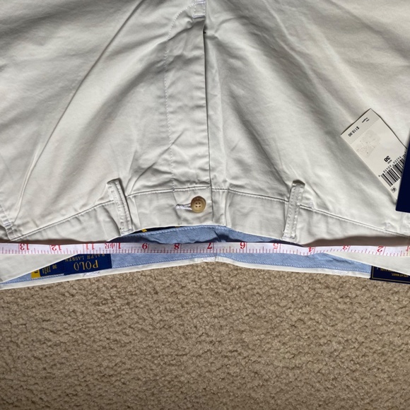 Polo Ralph Lauren White Shorts (Men, size 38, BNWT) - Picture 7 of 9